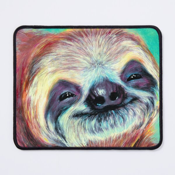 Sloth's smile Mouse Pad
