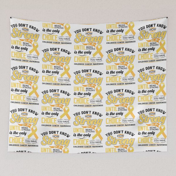 Item preview, STRONG CHILDHOOD CANCER AWARENESS designed and sold by tuyetnhung98.