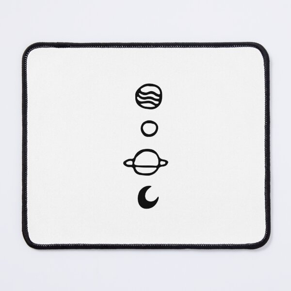 Item preview, Planetary Alignment Doodle Black Outline designed and sold by lineartdesigns.