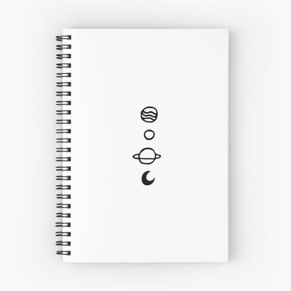 Item preview, Planetary Alignment Doodle Black Outline designed and sold by lineartdesigns.