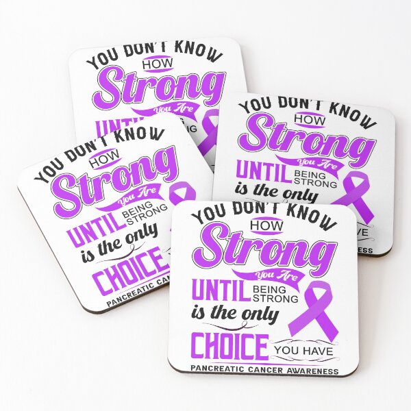 Item preview, STRONG PANCREATIC CANCER AWARENESS designed and sold by tuyetnhung98.