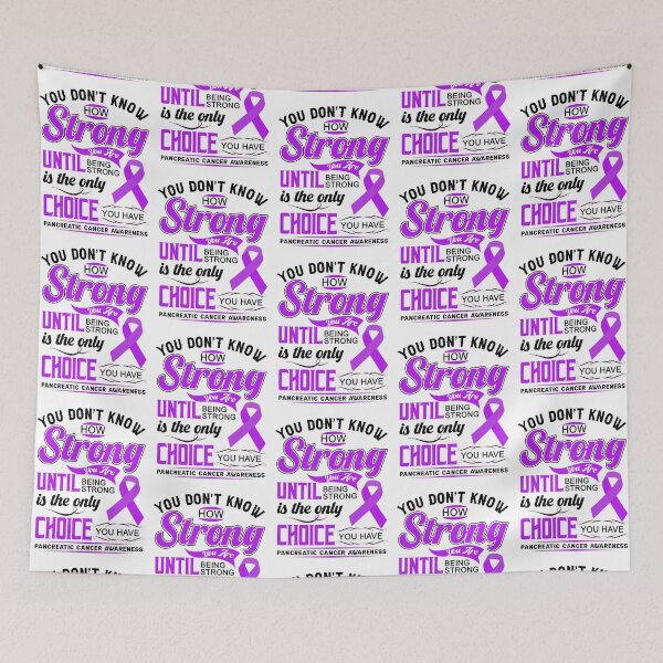 Item preview, STRONG PANCREATIC CANCER AWARENESS designed and sold by tuyetnhung98.