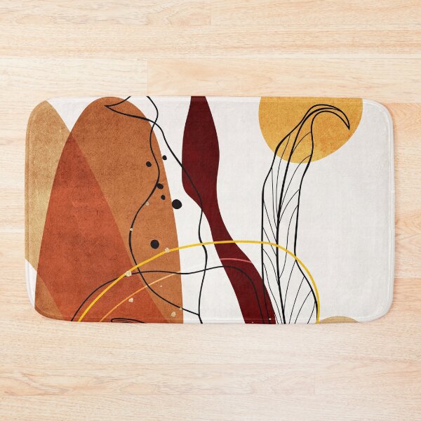 Item preview, Abstract Boho Leaves 2 designed and sold by SurfolioPrints.
