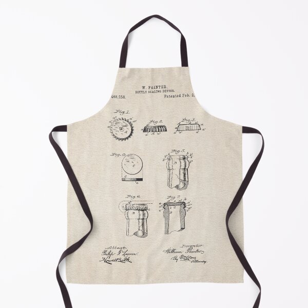 Item preview, PATENT DRAWING / 1892 - Bottle Sealing Device designed and sold by danielcoulmann.