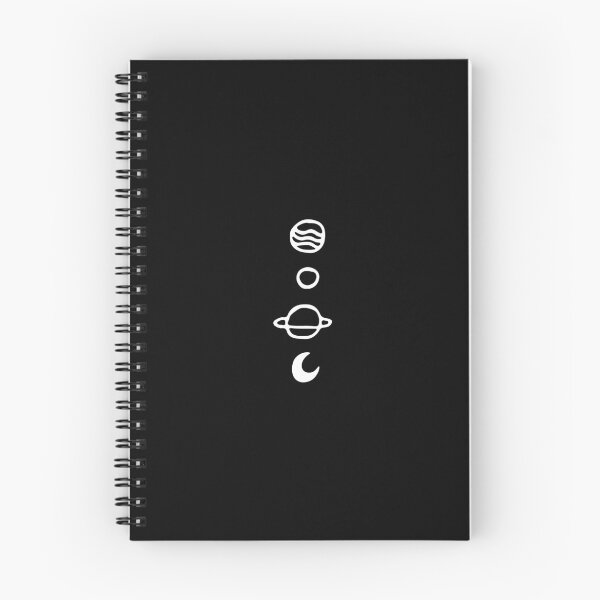 Item preview, Planetary Alignment Doodle White Outline designed and sold by lineartdesigns.