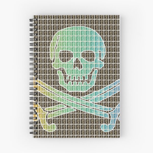 Aperçu de l'œuvre Drapeau de pirate arc-en-ciel créée et vendue par Gary Hogben.