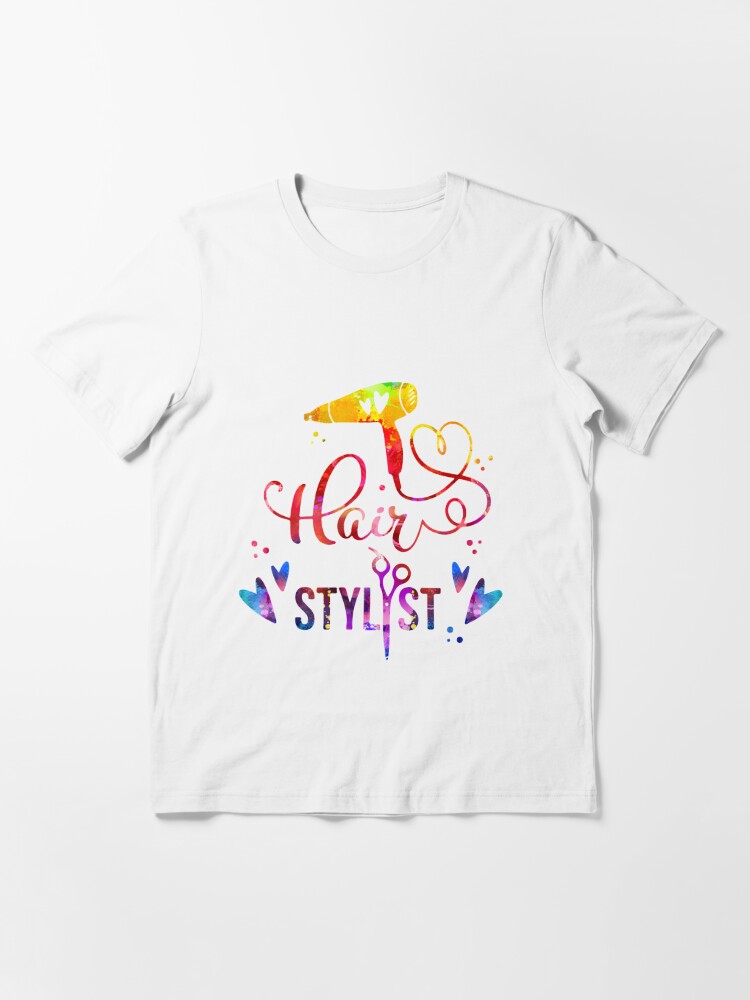 Disover Hair stylist heart Essential T-Shirt