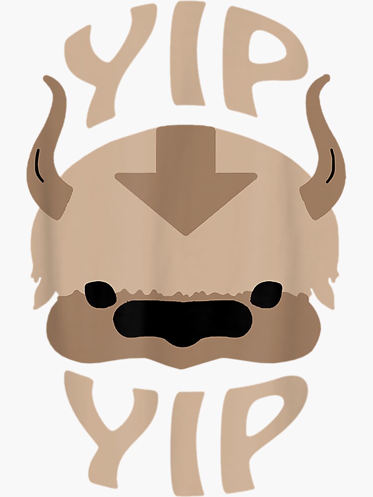 " Yip Appa" Sticker by idabry | Redbubble