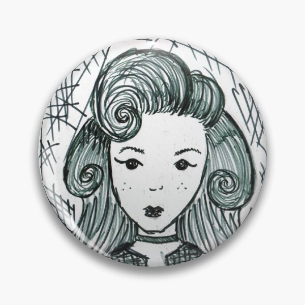 Item preview, Girl in Straw Hat (Sketch) designed and sold by ImaginaryLtd.