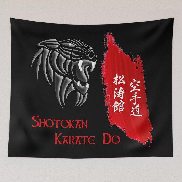 Item preview, Shotokan Tiger Inner Soul - Karate Martial Arts Design  designed and sold by Zanshin-Art.