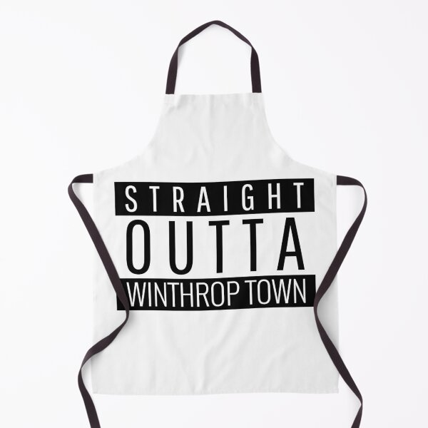 Item preview, Straight Outta Winthrop Town Massachusetts designed and sold by Teelogic.