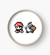 Totoro Pokemon Sprite V2! Clock