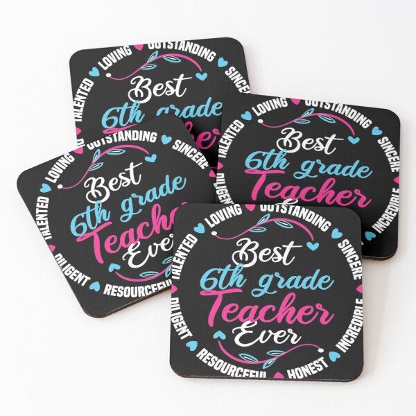 Item preview, Best 6th Grade Teacher Ever  designed and sold by Garylan093.
