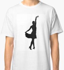 Latin dancer silhouette Classic T-Shirt