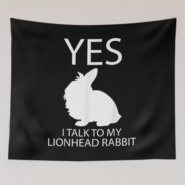 Item preview,  Lionhead Talk My Easter Bunny Design Rabbit designed and sold by idabry.