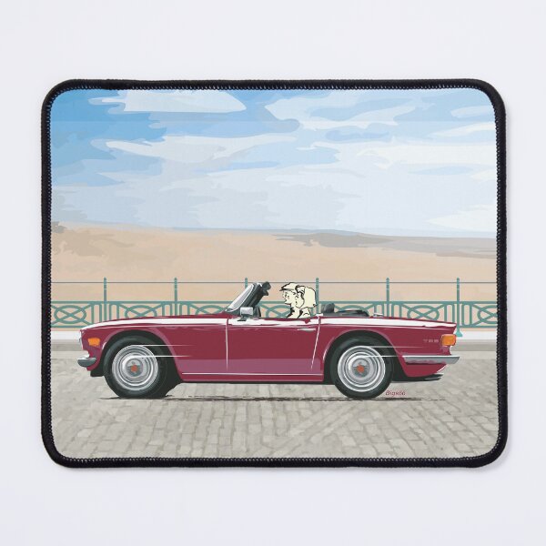 Item preview, UK Damson Red colour TR6 – the Classic British Sports Car designed and sold by Bigs66.