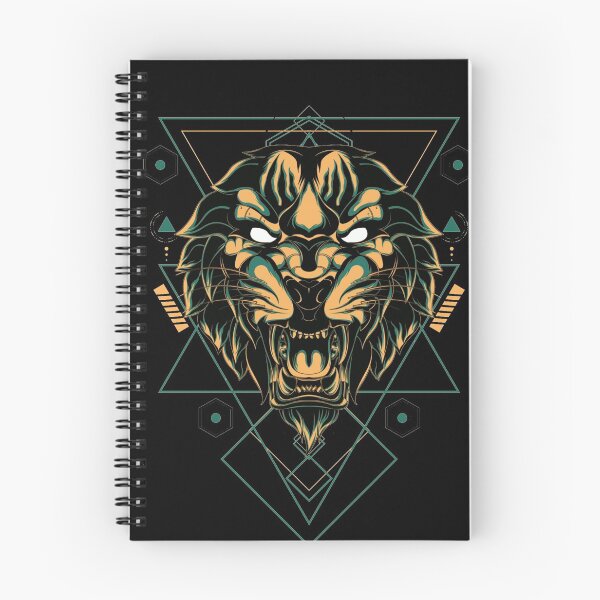 Item preview, Geometric Angry Lion designed and sold by Disentangled.