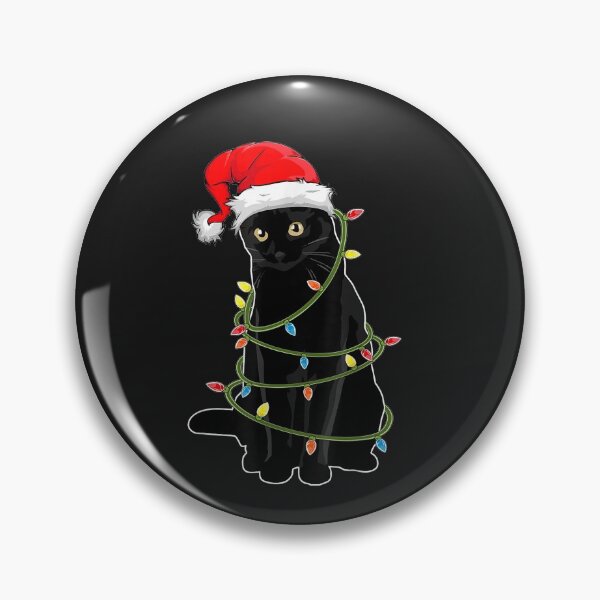 Artikelvorschau, Christmas Cat Shirt For Men Black Cat Christmas Pajama Women T-Shirt entworfen und verkauft von Bobby-Bancel.