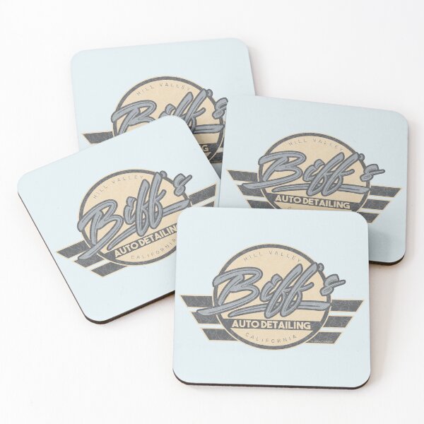 Item preview, Biff's Auto Detailing Distressed. Back To The Future Movie designed and sold by PrintStopStudio.