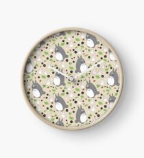 My Neighbour Totoro Pattern - Colour! Clock