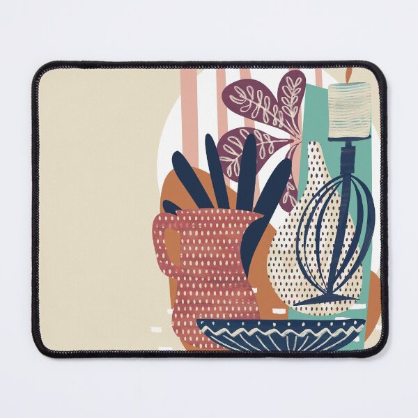 Item preview, Hamptons style, abstract pots and jugs. designed and sold by LaBellCreative.