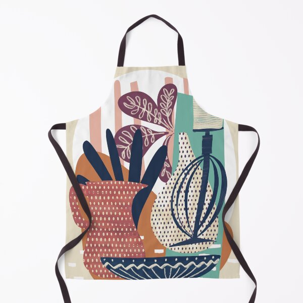Item preview, Hamptons style, abstract pots and jugs. designed and sold by LaBellCreative.