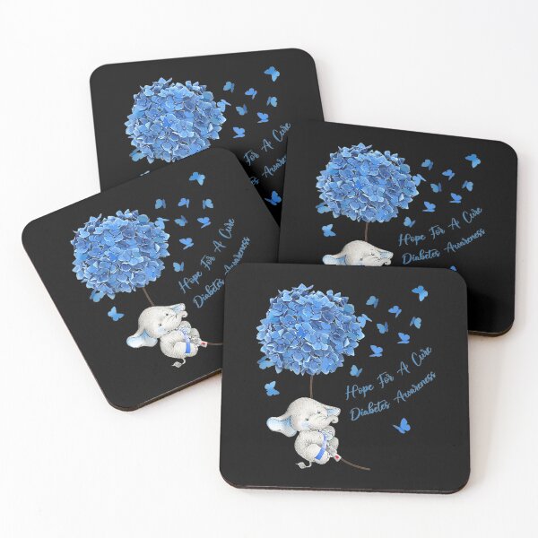 Item preview,  Hope For Cure Elephant Flower Type Diabetes Awareness designed and sold by idabry.