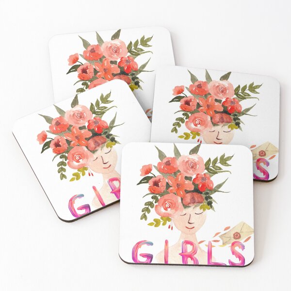 Item preview, Girl with floral designed and sold by FreshN Free.