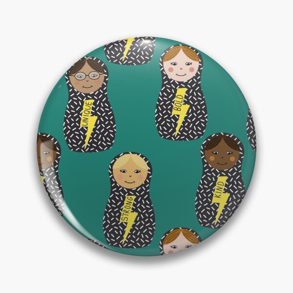 Artikelvorschau, Leistungsstarke Puppen, russische Puppen inspiriert, Frauen stärken entworfen und verkauft von PegFollyDesigns.