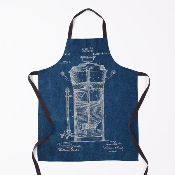 Item preview, PATENT DRAWING / 1890 - Coffee Urn - Blueprint designed and sold by danielcoulmann.