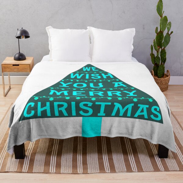 Artikelvorschau, wünsche dir frohe weihnachten blau entworfen und verkauft von LPDesignsUK.