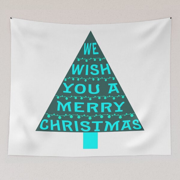 Artikelvorschau, wünsche dir frohe weihnachten blau entworfen und verkauft von LPDesignsUK.