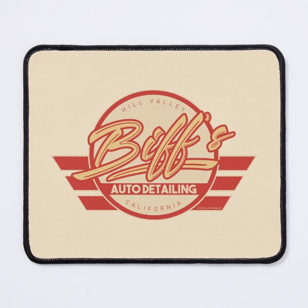 Item preview, Biff's Auto Detailing in Red. Back To The Future Movie designed and sold by PrintStopStudio.