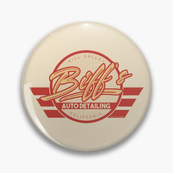 Item preview, Biff's Auto Detailing in Red. Back To The Future Movie designed and sold by PrintStopStudio.