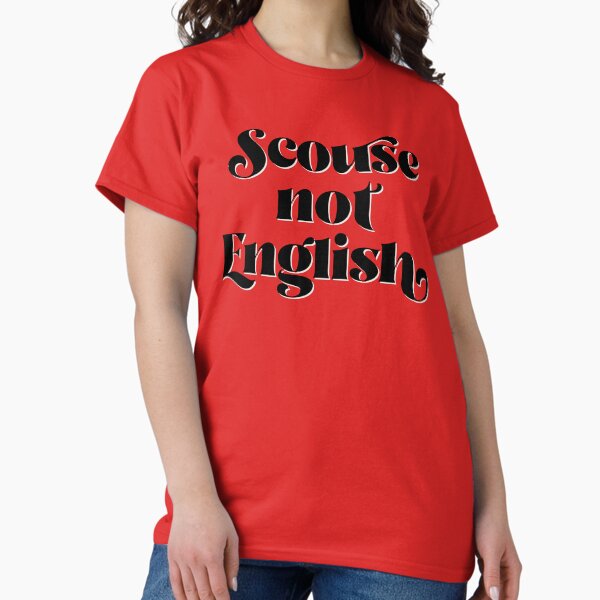 Item preview, Scouse Not English designed and sold by Texterns.