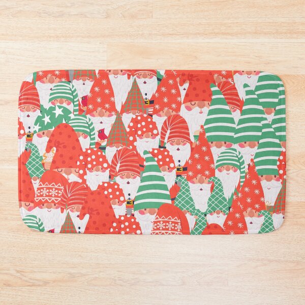 Item preview, Cute Santas All Over Pattern Version II designed and sold by nouveaudecor.