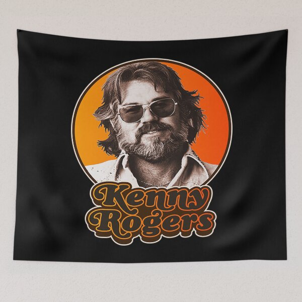 Artikelvorschau, Kenny Rogers T-ShirtRetro Kenny Rogers Tribute entworfen und verkauft von BoonMuriel.