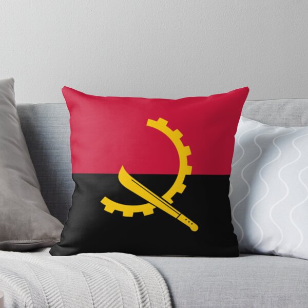 Item preview, Bandeira angolana sem estrela (Angolan Flag with no star) designed and sold by JonathanR1994.