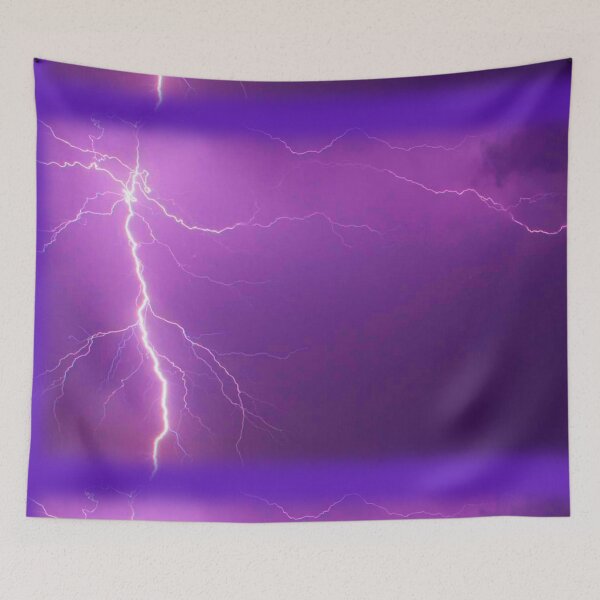 Item preview, Purple Lightning Strike designed and sold by Fearless-Fox.