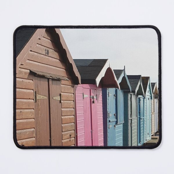 Item preview, Brightly coloured, Brightlingsea bathing boxes, England designed and sold by JellyBeenzz.