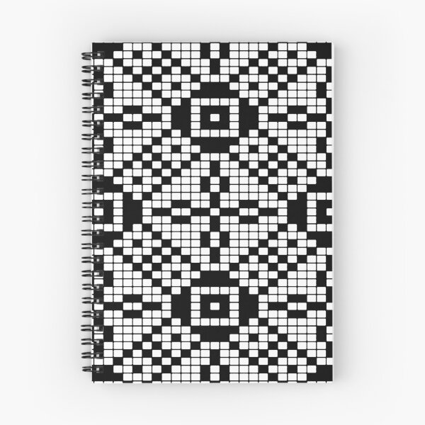 Item preview, Grid Paper White and Black Geometric Cross Pattern Vector Art designed and sold by taiche.