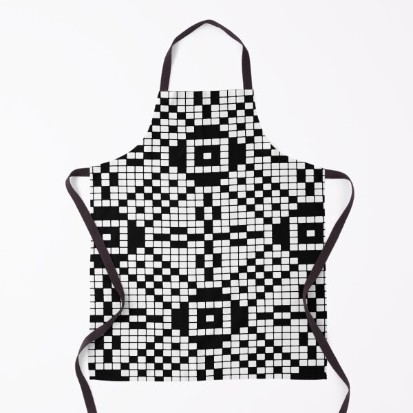 Item preview, Grid Paper White and Black Geometric Cross Pattern Vector Art designed and sold by taiche.