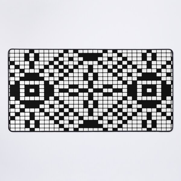 Item preview, Grid Paper White and Black Geometric Cross Pattern Vector Art designed and sold by taiche.