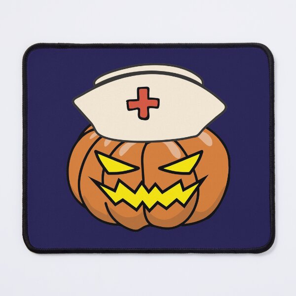 Item preview, Pumpkin Nurse Spooky Face Halloween Costume Funny designed and sold by alenaz.