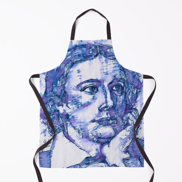 Item preview, JOHN KEATS watercolor and ink portrait .1 designed and sold by lautir.