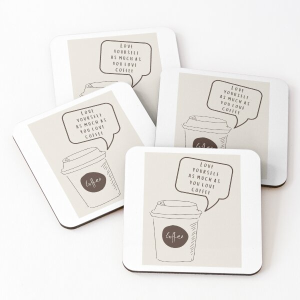 Item preview, Ámate a ti mismo tanto como amas el café designed and sold by Stationeryamore.