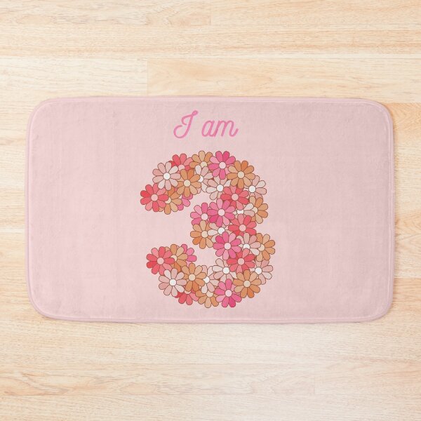 Item preview, I Am Three (3). Three Year Old Birthday Girl. designed and sold by JellyBeenzz.