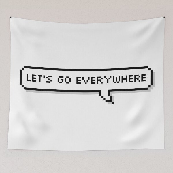 Item preview, Let's Go Everywhere designed and sold by Sour Soul.