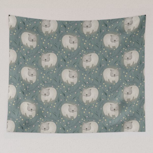Item preview, wombats designed and sold by artypeaches.