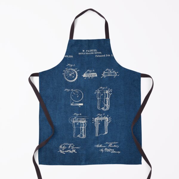 Item preview, PATENT DRAWING / 1892 - Bottle Sealing Device - Blueprint designed and sold by danielcoulmann.